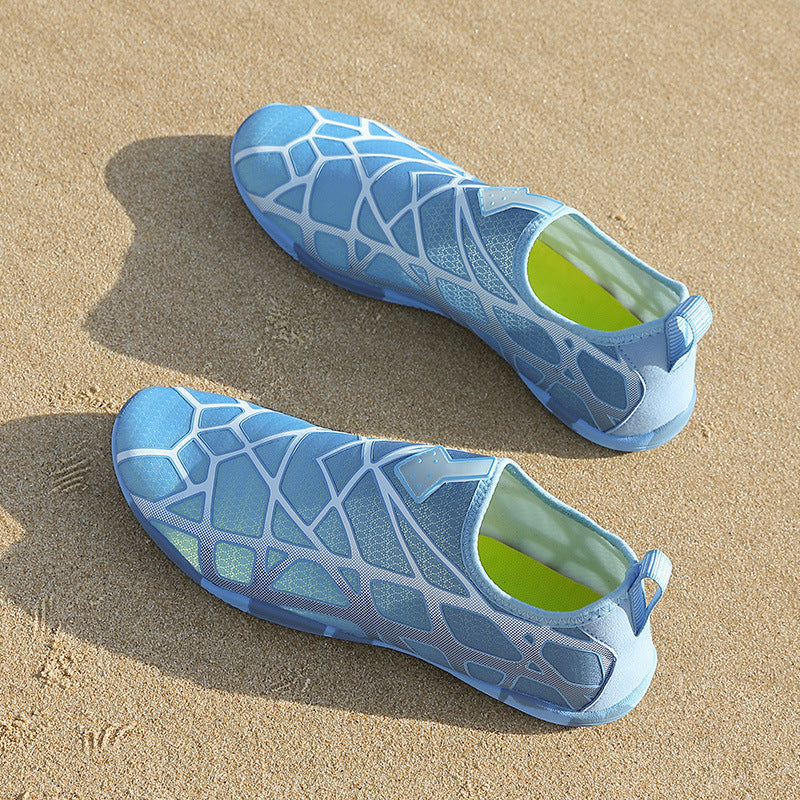 Outdoor Beach Floating Diving Shoes for Men and Women Couple Wading Swimming Quick-drying Shoes Tracing Shoes Barefoot Soft Sole Anti-slip Shoes