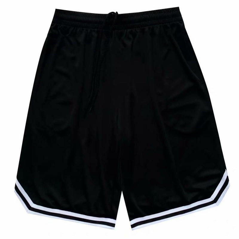 Breathable Basketball Shorts for Men, Summer Loose Quick-Dry Sports Shorts, Over-The-Knee Large Shorts, Running Training Basketball Wear, Five-Point Shorts