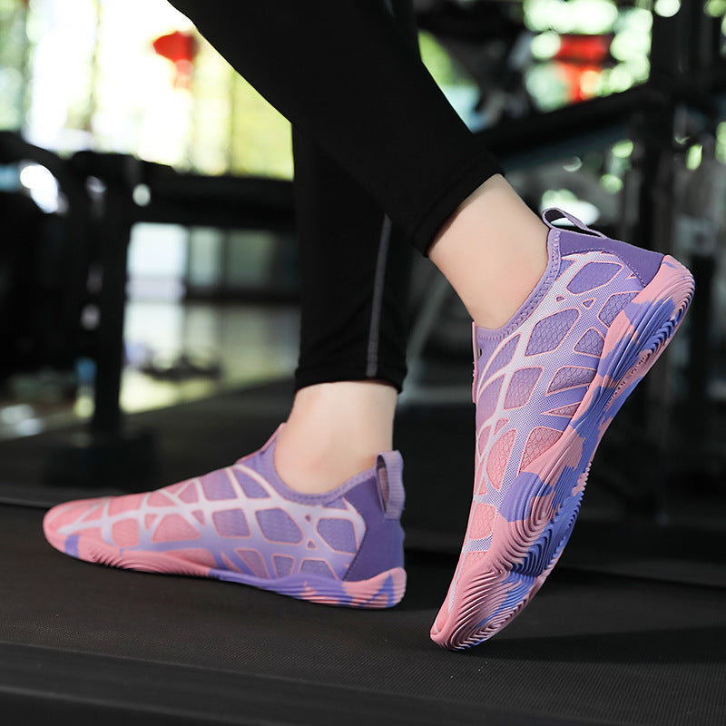 Outdoor Beach Floating Diving Shoes for Men and Women Couple Wading Swimming Quick-drying Shoes Tracing Shoes Barefoot Soft Sole Anti-slip Shoes